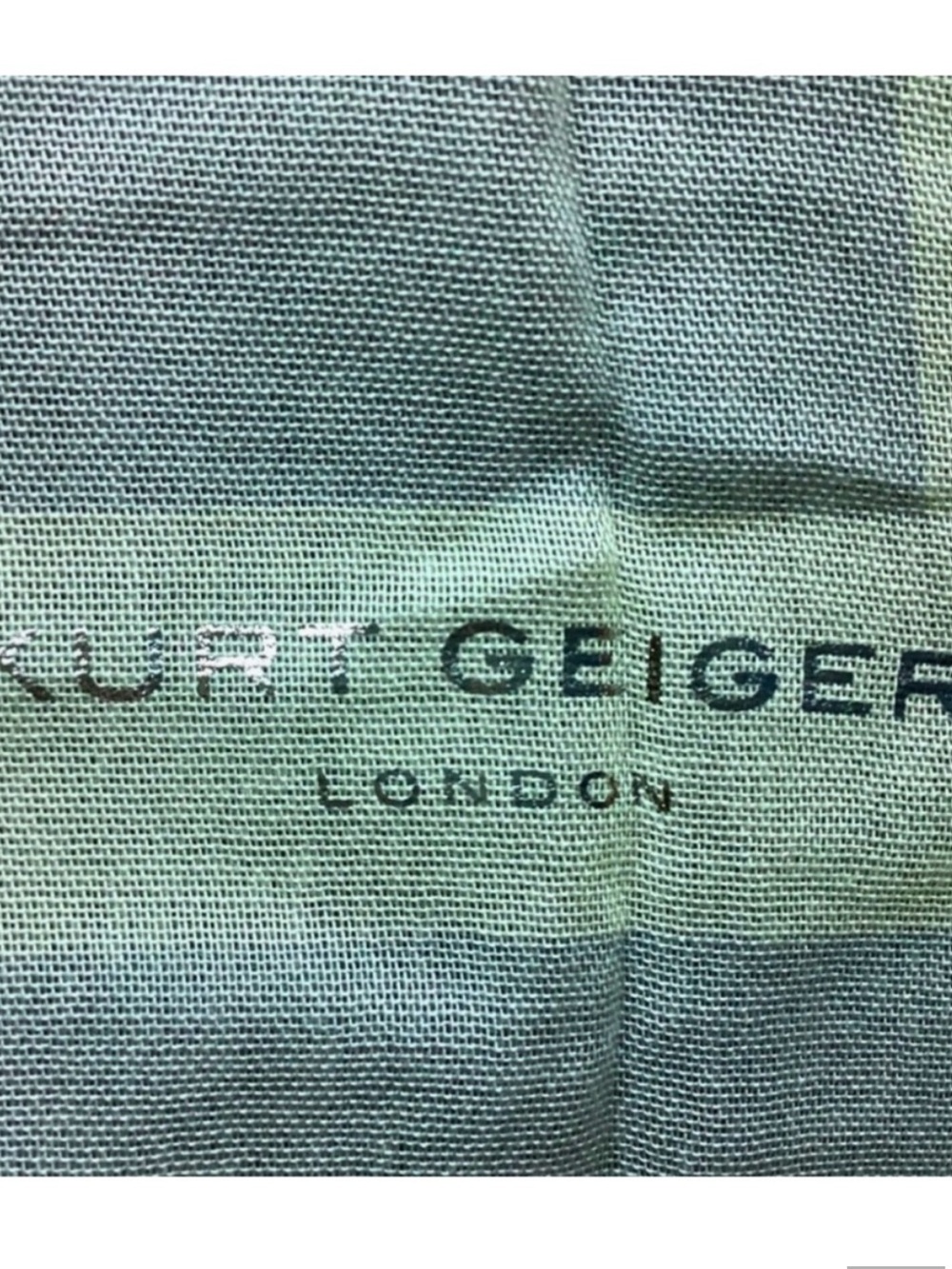 Kurt Geiger Pastel Plaid Oblong Scarf - Picture 5 of 5